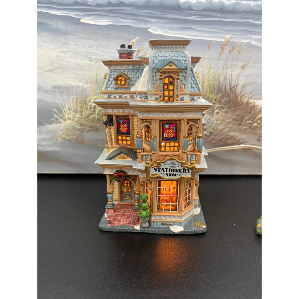 Department 56 Miss Shirley's Stationery Shop Christmas In The City Village House